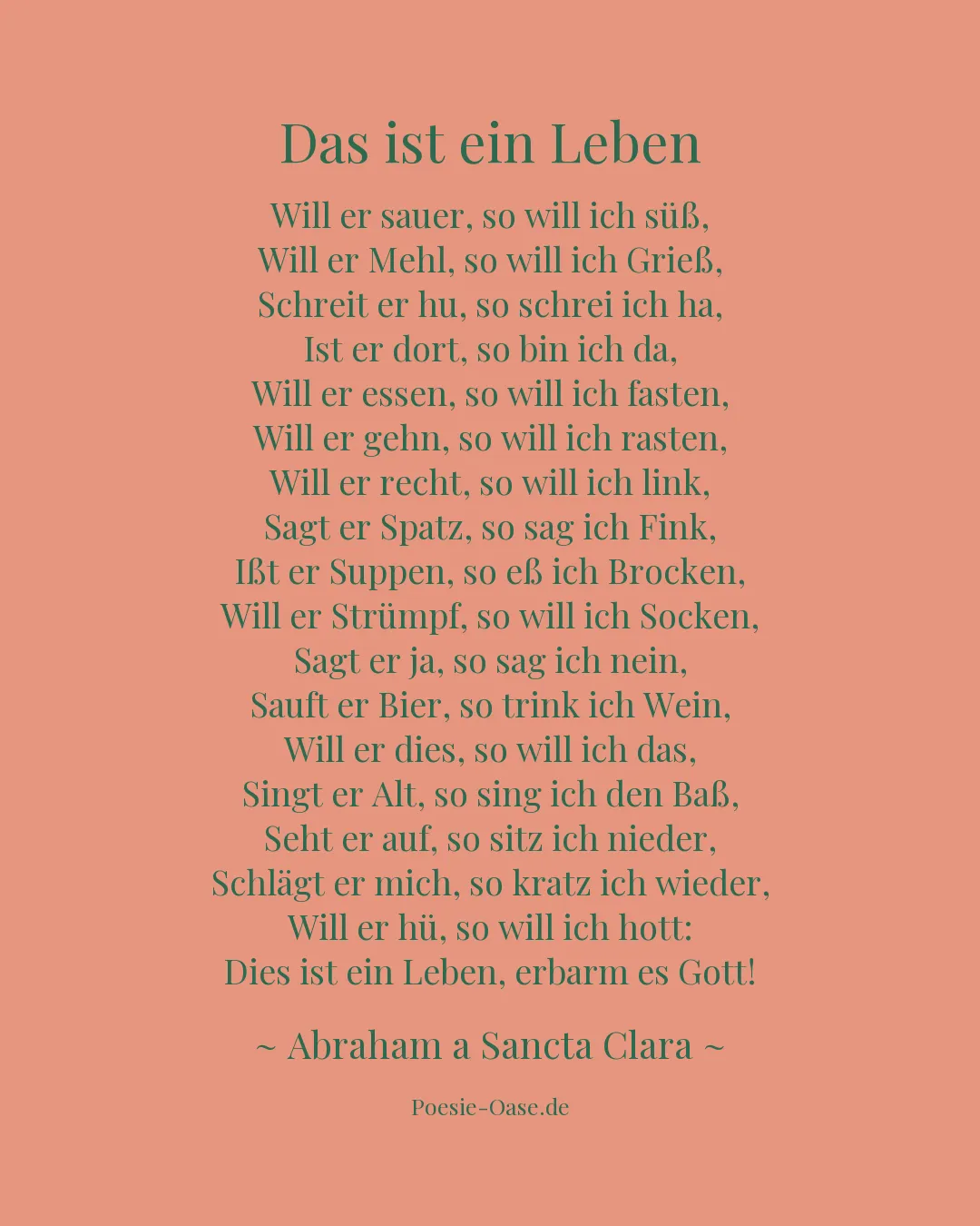 Illustration zu Das ist ein Leben