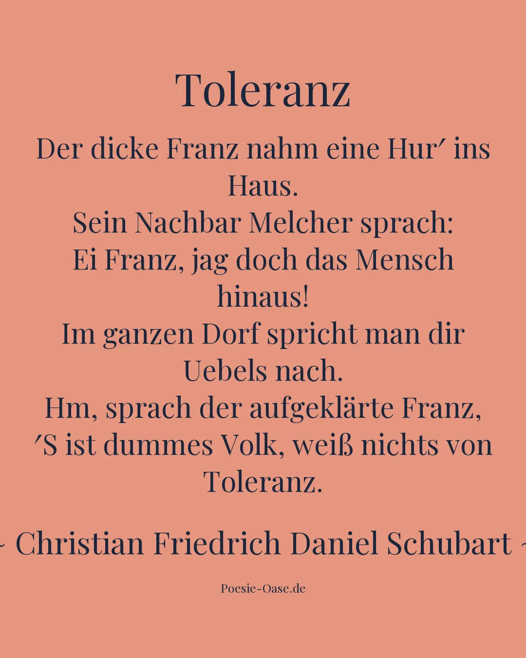Illustration zu Toleranz
