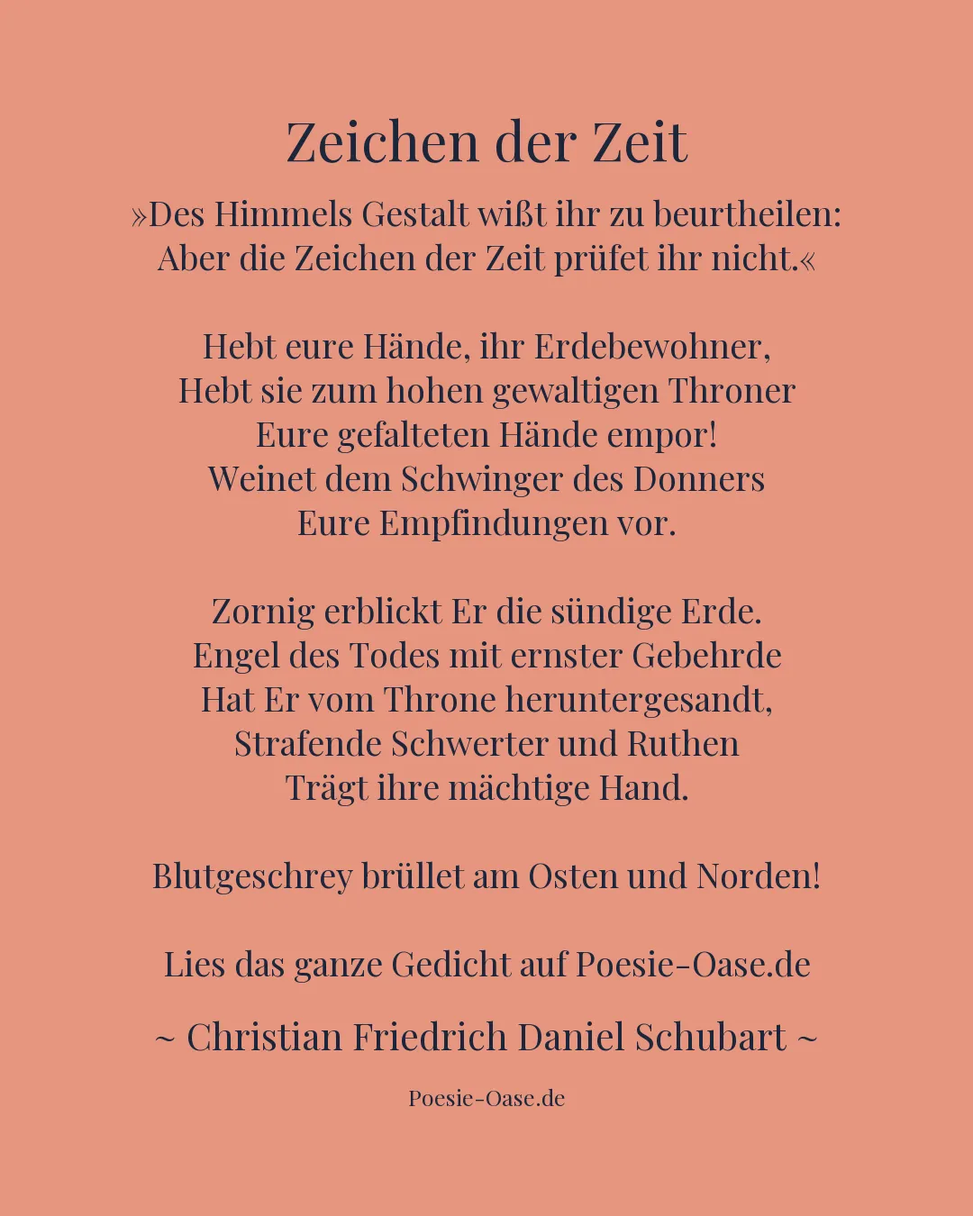Illustration zu Zeichen der Zeit