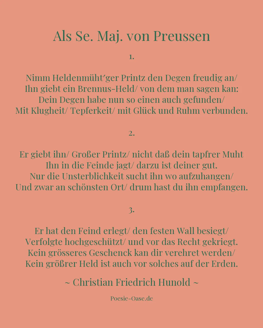 Illustration zu Als Se. Maj. von Preussen