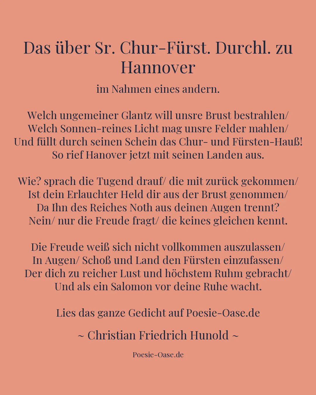 Illustration zu Das über Sr. Chur-Fürst. Durchl. zu Hannover