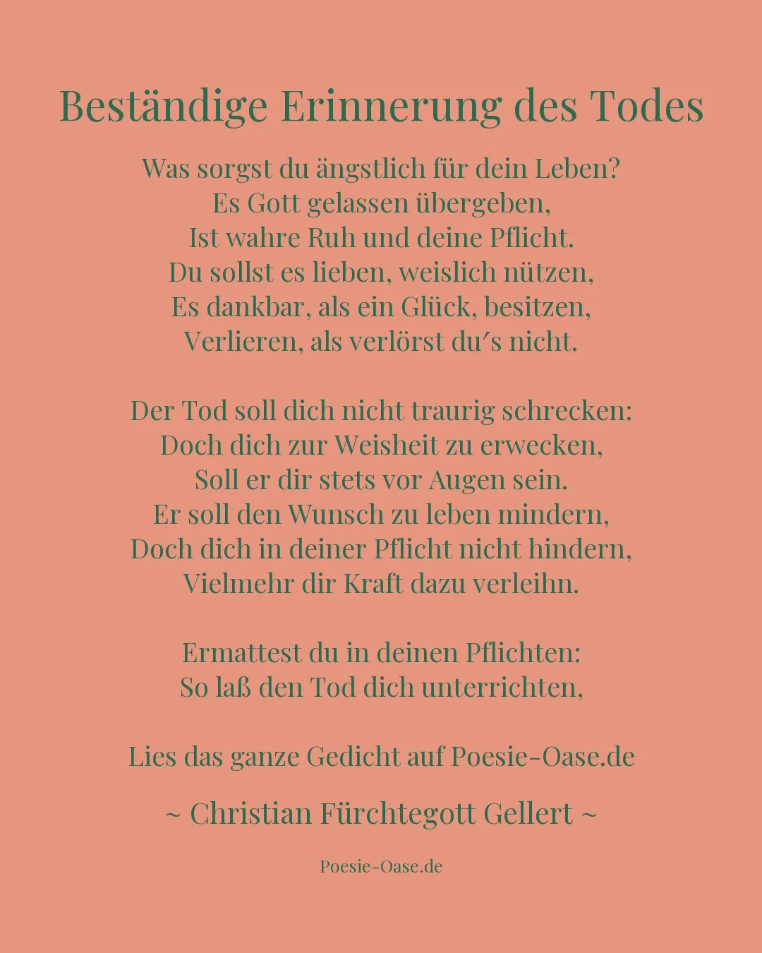Illustration zu Beständige Erinnerung des Todes