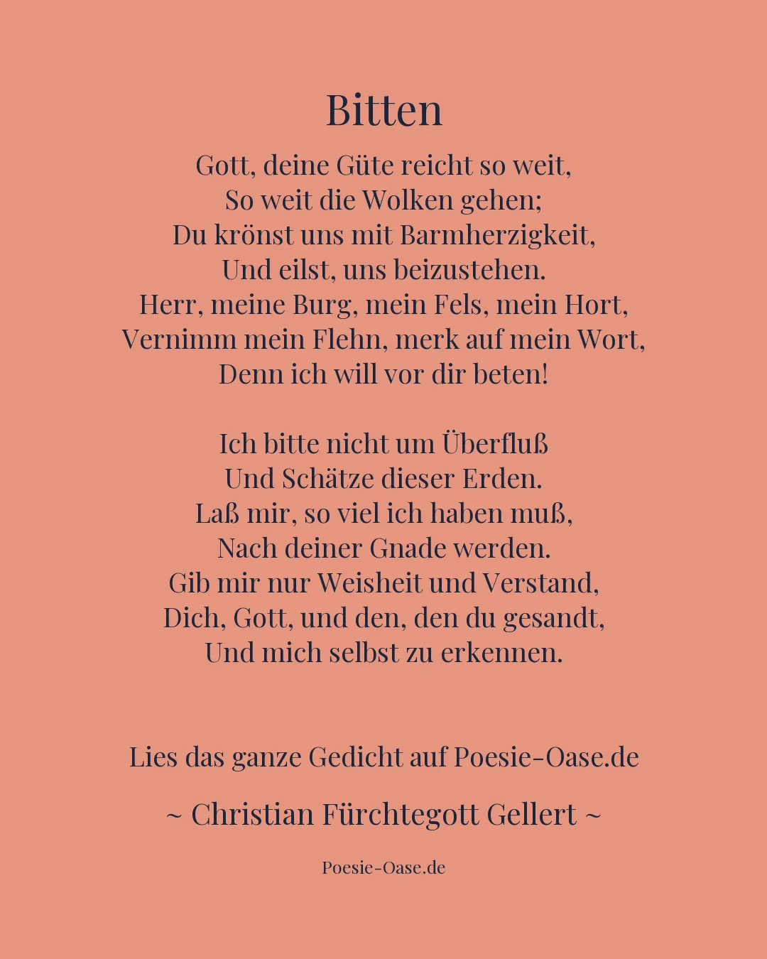 Illustration zu Bitten