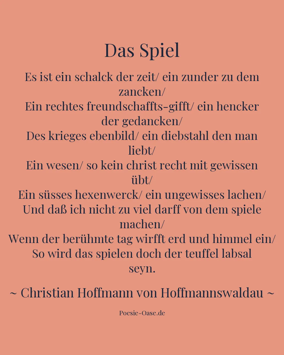 Illustration zu Das Spiel