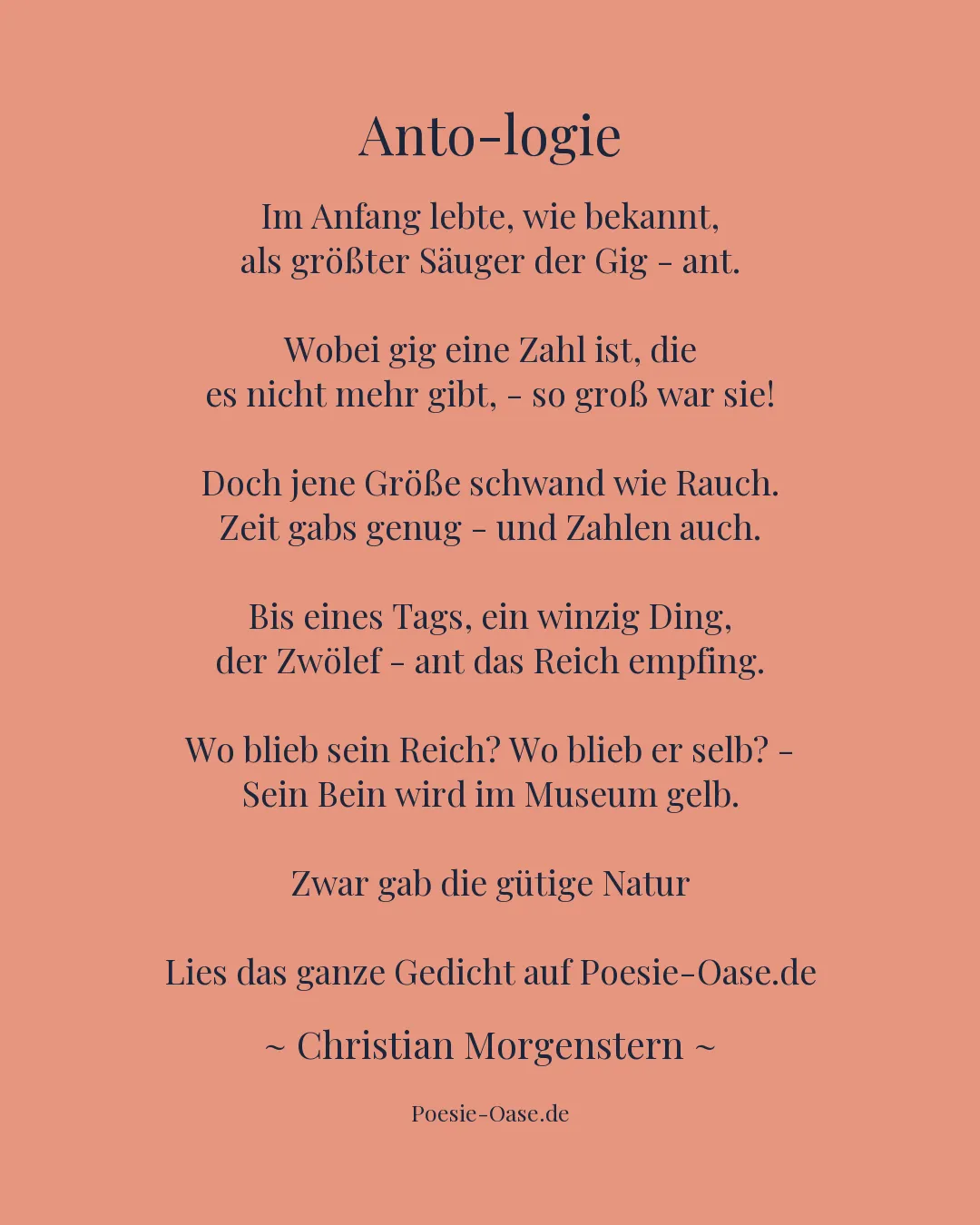 Illustration zu Anto-logie