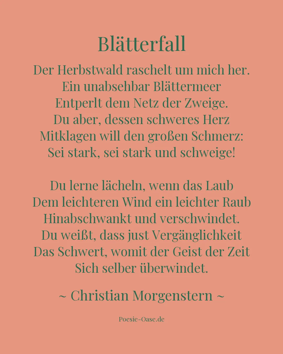 Illustration zu Blätterfall