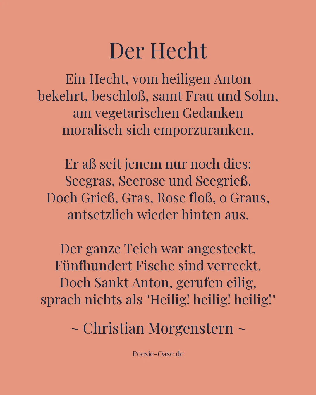 Illustration zu Der Hecht