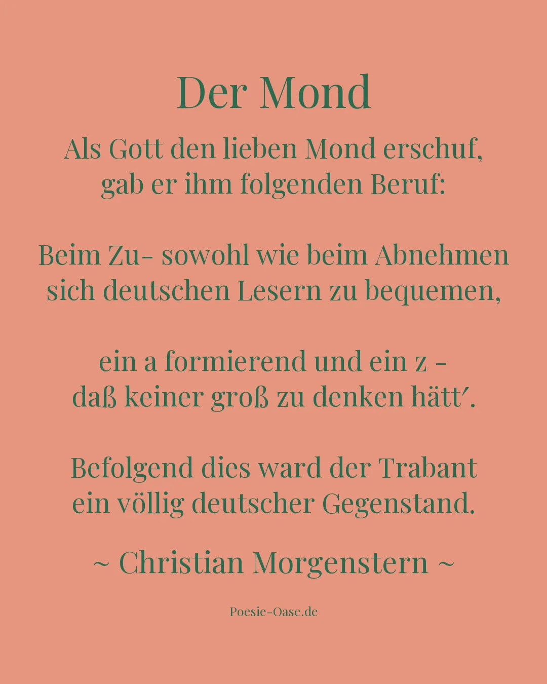 Illustration zu Der Mond