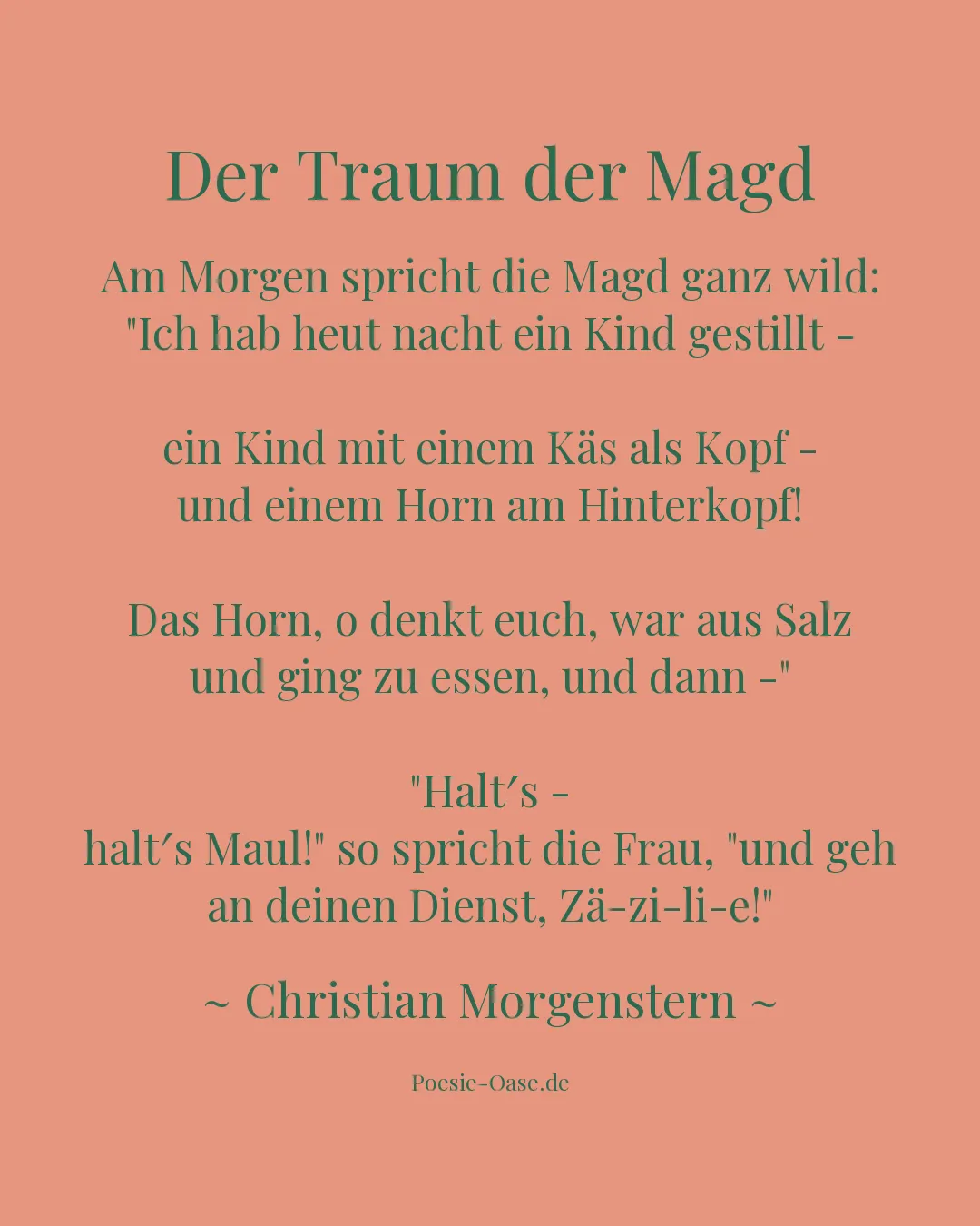 Illustration zu Der Traum der Magd