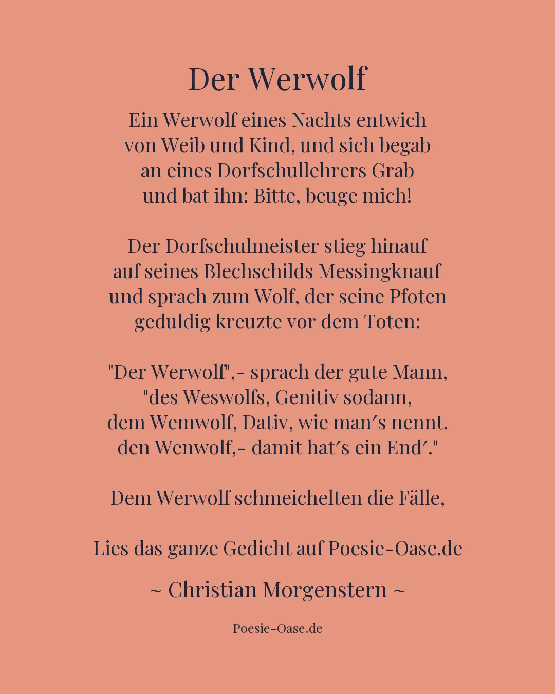 Illustration zu Der Werwolf