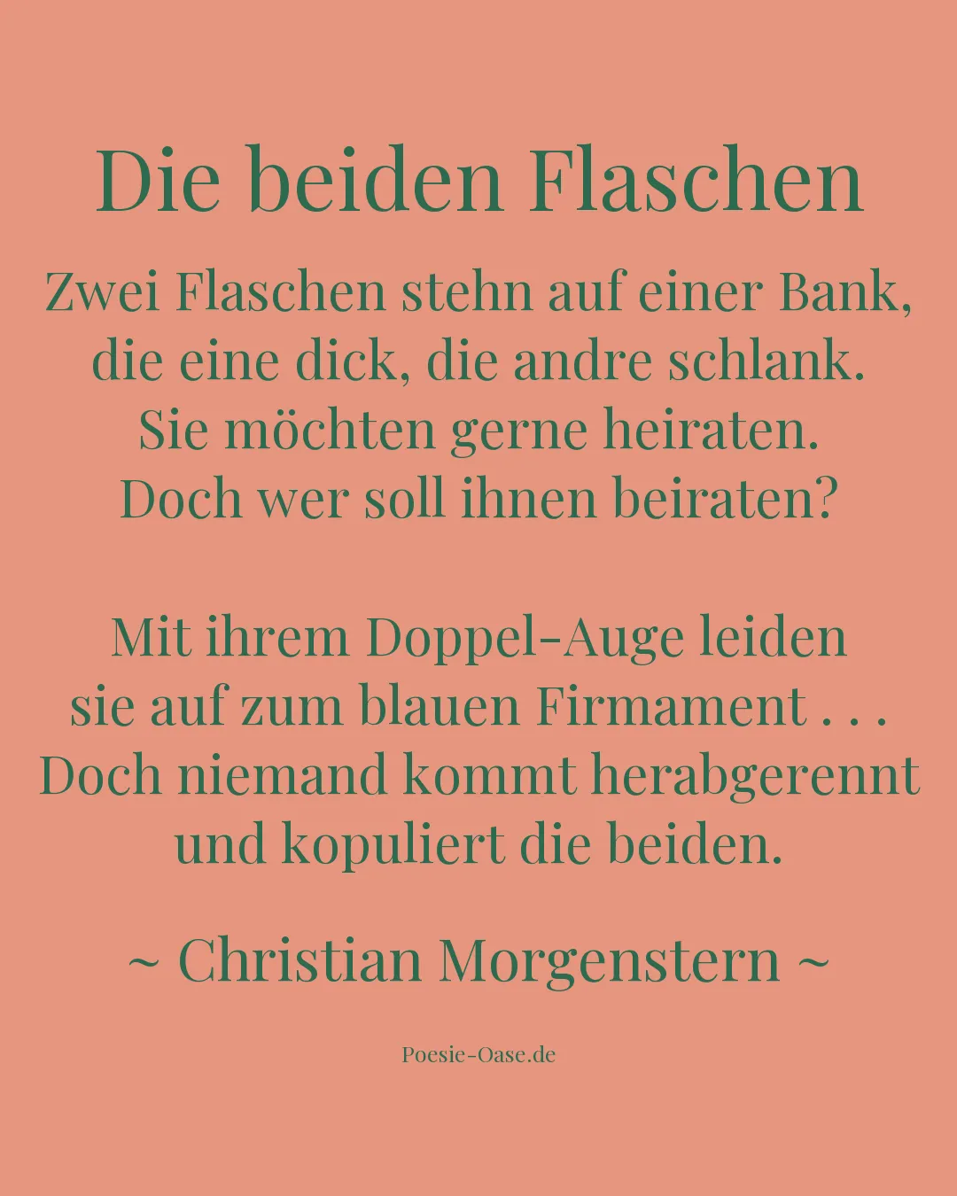 Illustration zu Die beiden Flaschen