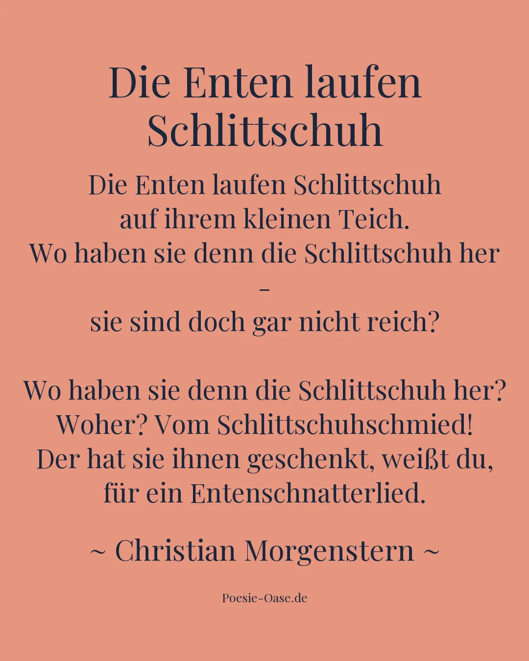 Illustration zu Die Enten laufen Schlittschuh