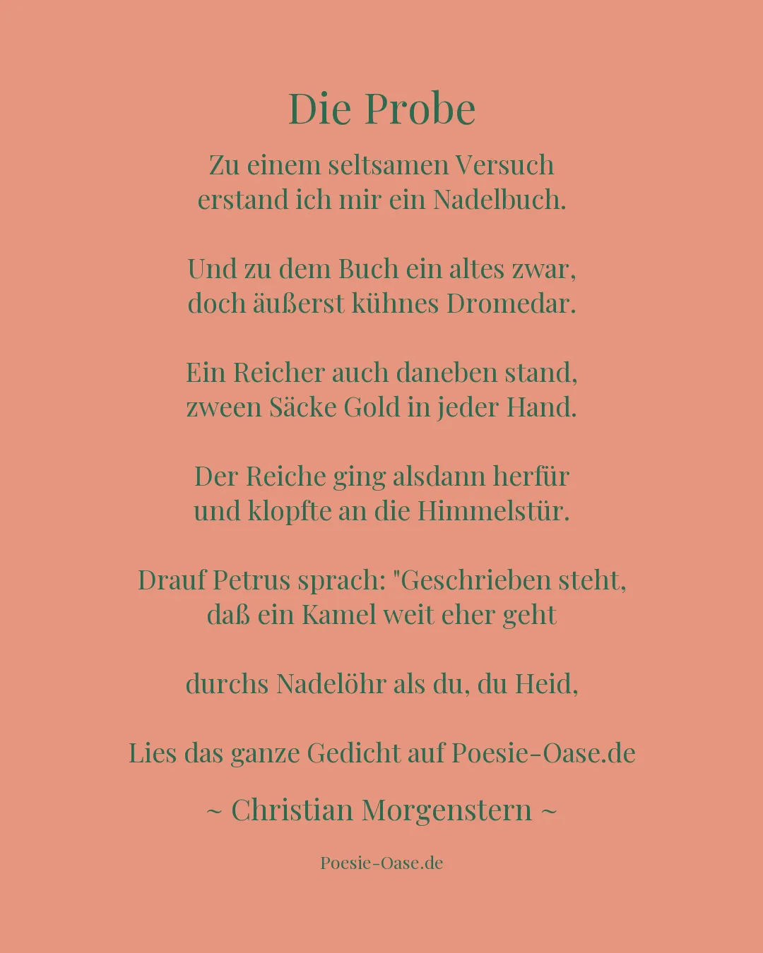 Illustration zu Die Probe
