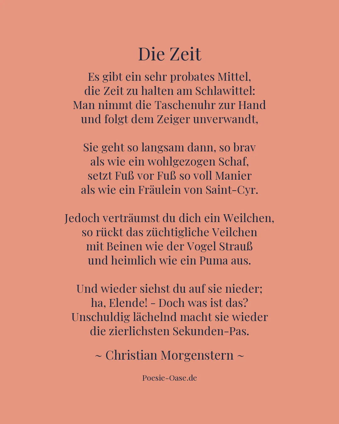 Illustration zu Die Zeit