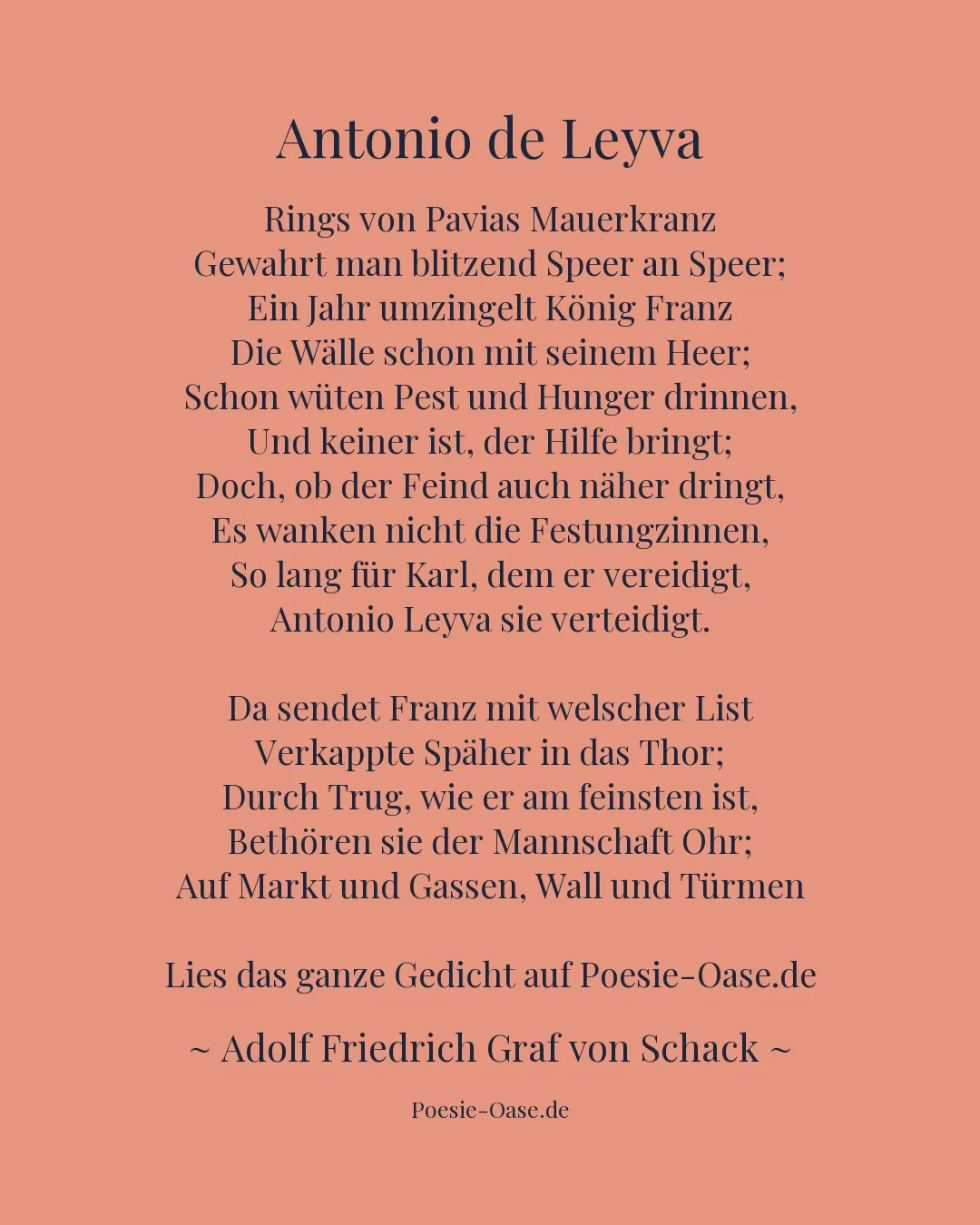 Illustration zu Antonio de Leyva