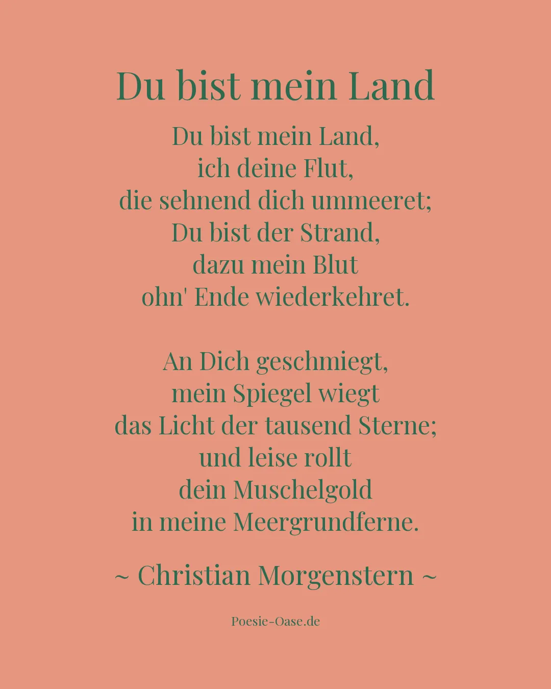 Illustration zu Du bist mein Land