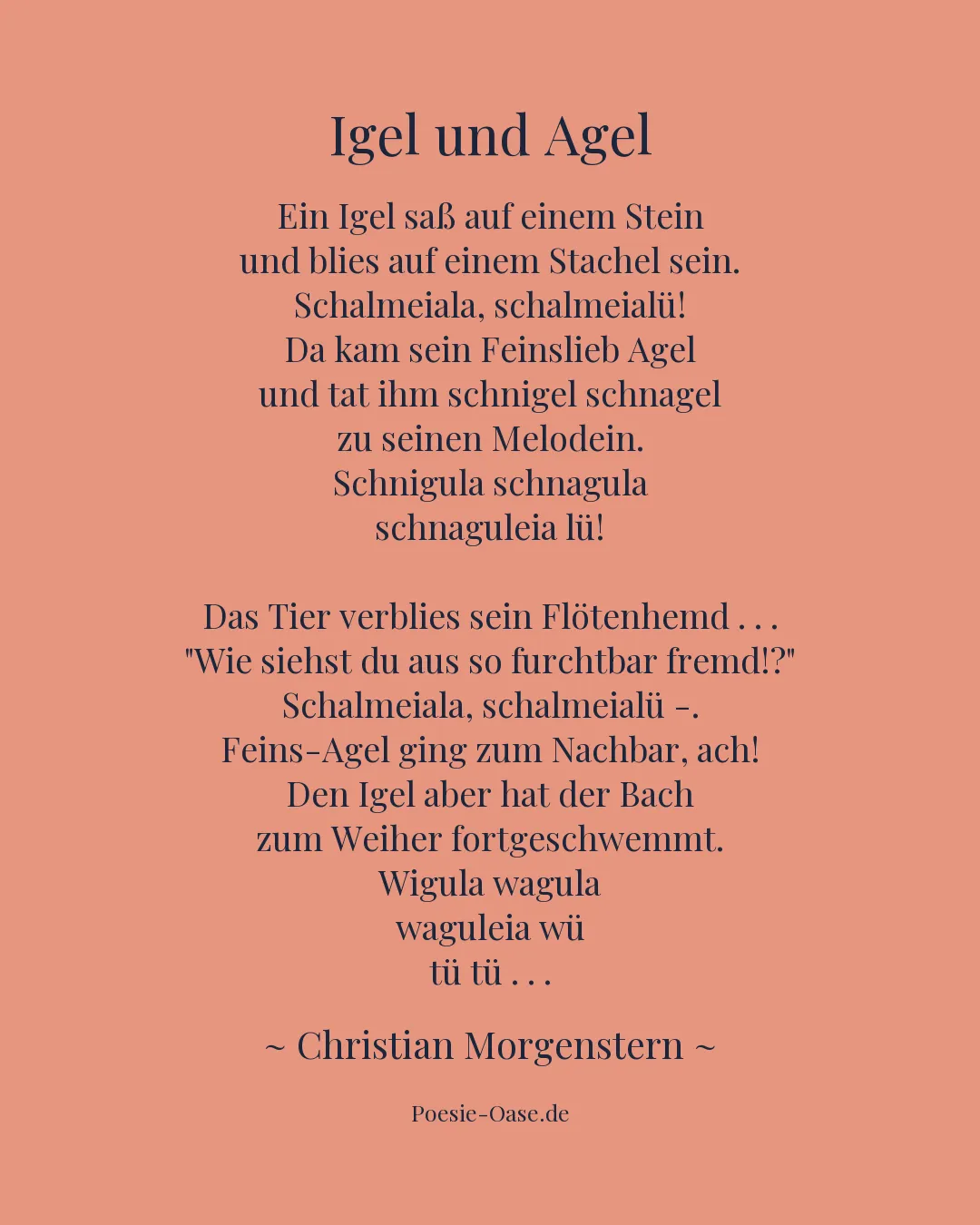Illustration zu Igel und Agel
