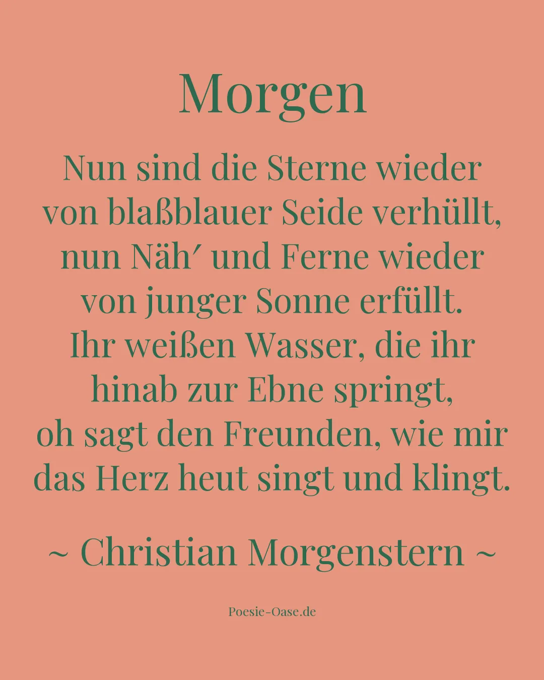 Illustration zu Morgen