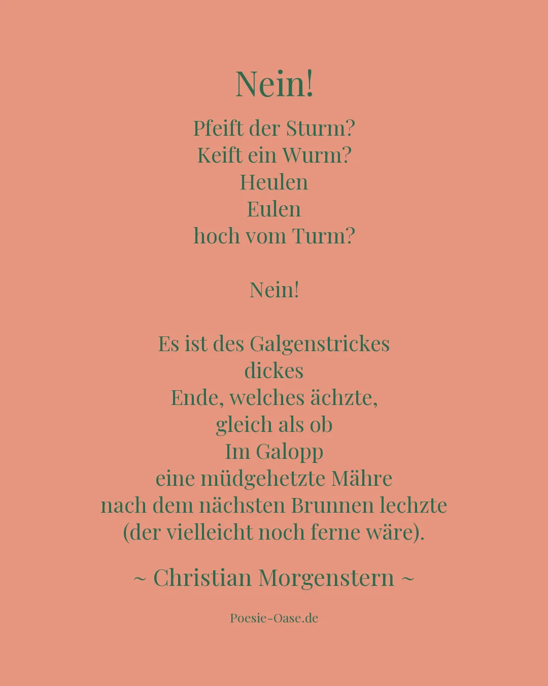 Illustration zu Nein!