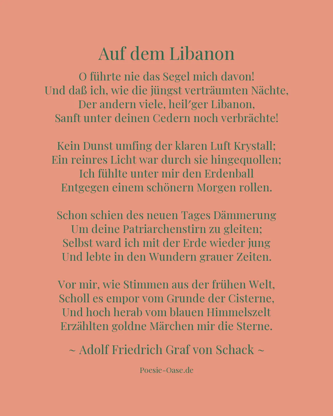 Illustration zu Auf dem Libanon