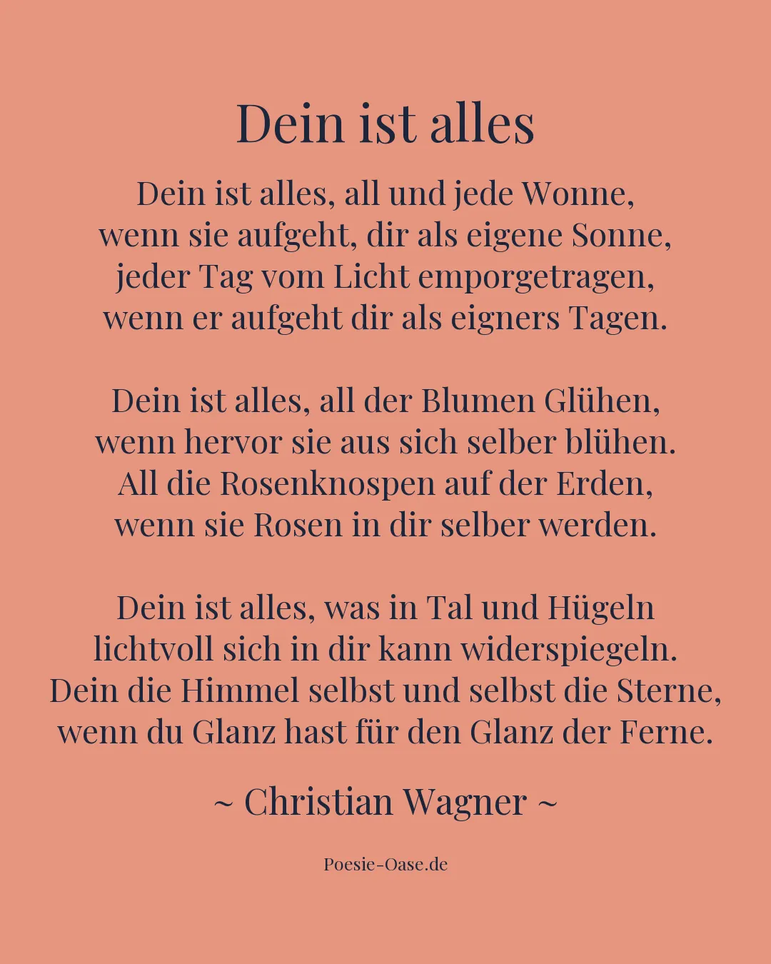 Illustration zu Dein ist alles