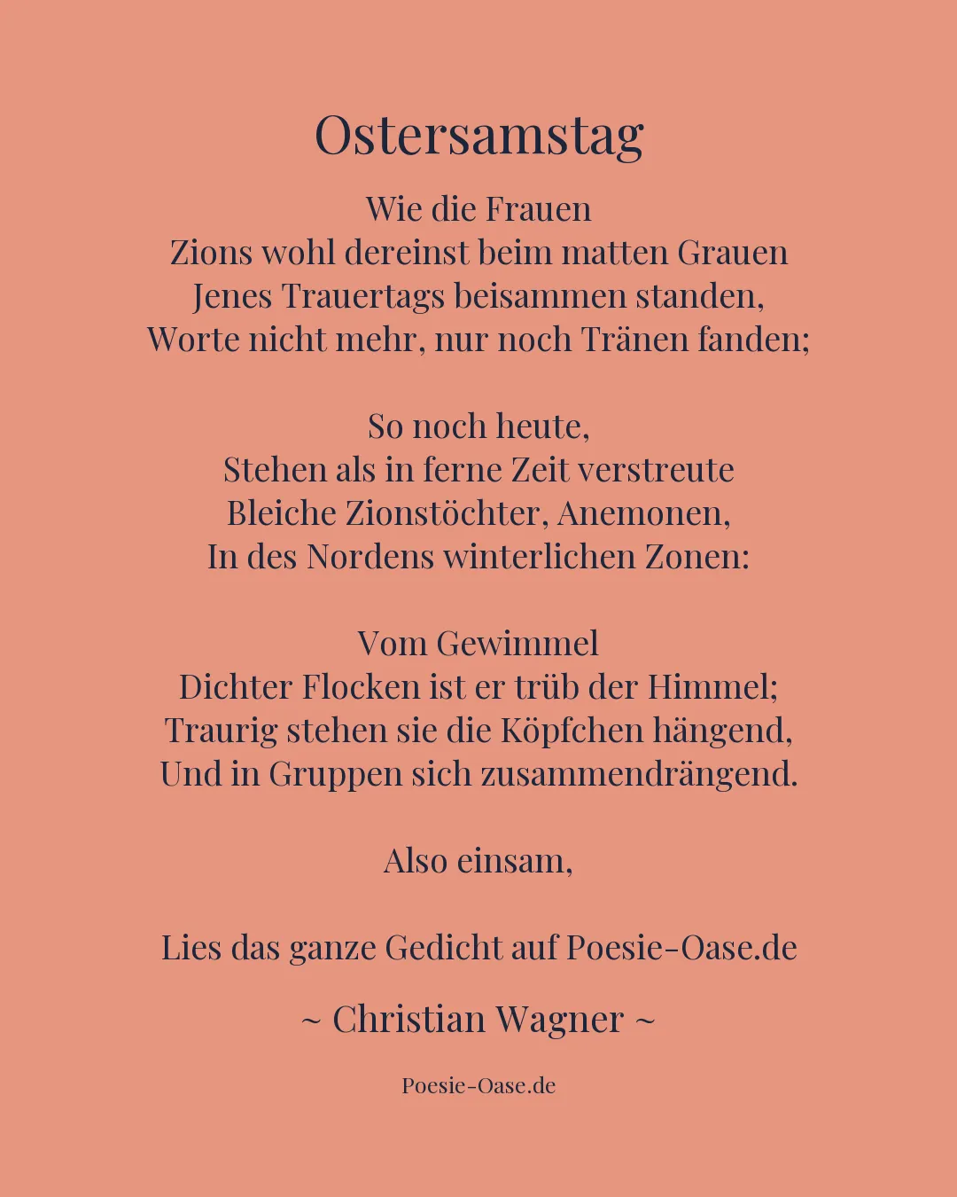 Illustration zu Ostersamstag