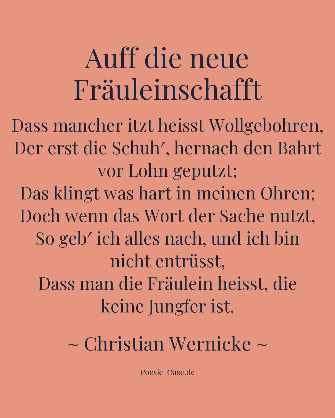Illustration zu Auff die neue Fräuleinschafft