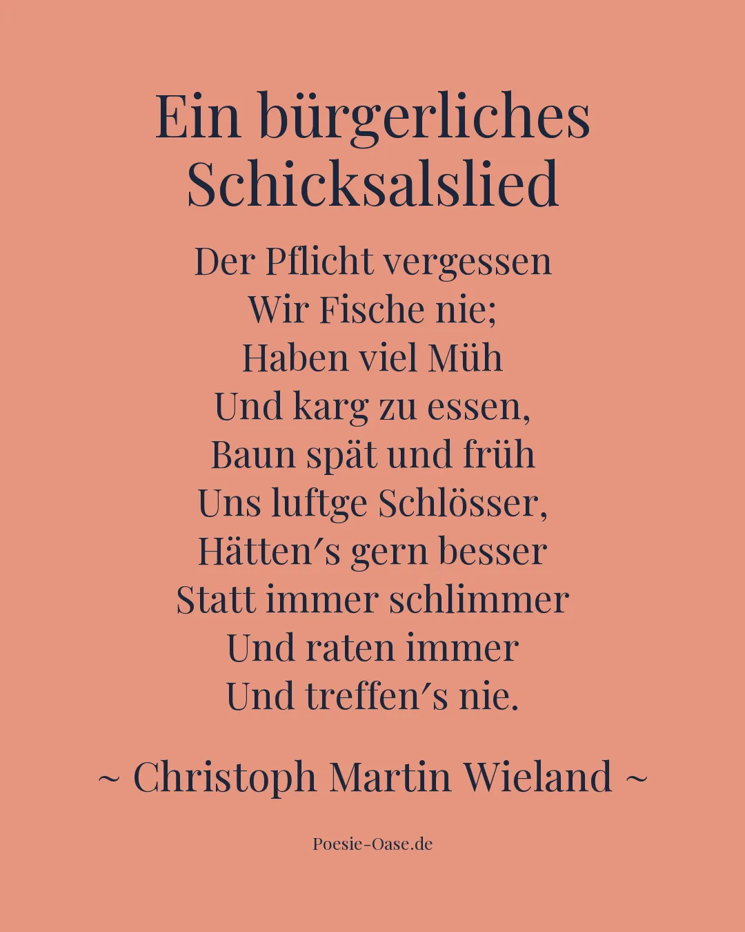 Illustration zu Ein bürgerliches Schicksalslied