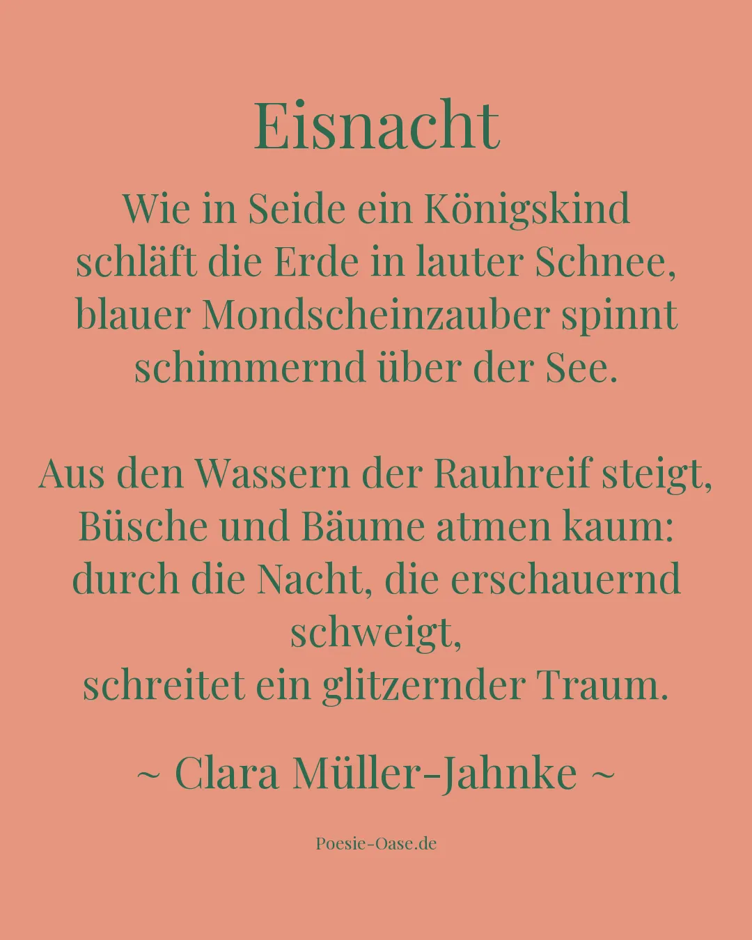 Illustration zu Eisnacht