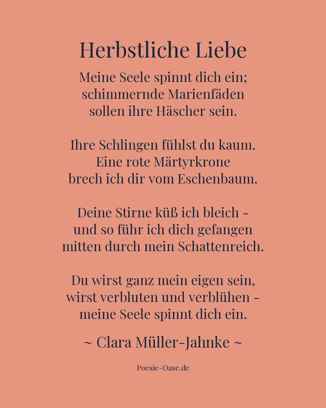 Illustration zu Herbstliche Liebe
