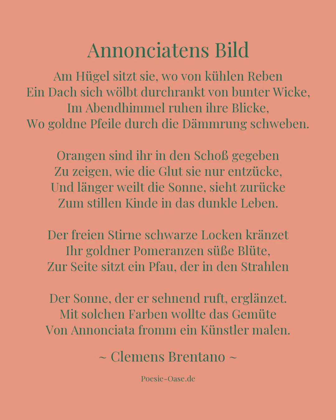 Illustration zu Annonciatens Bild