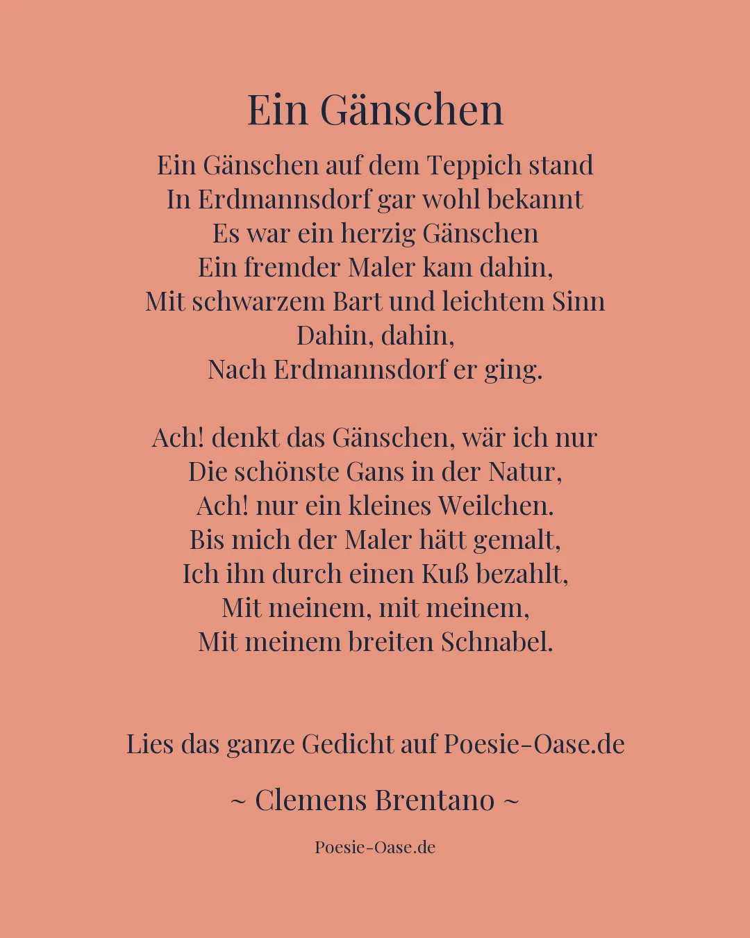 Illustration zu Ein Gänschen
