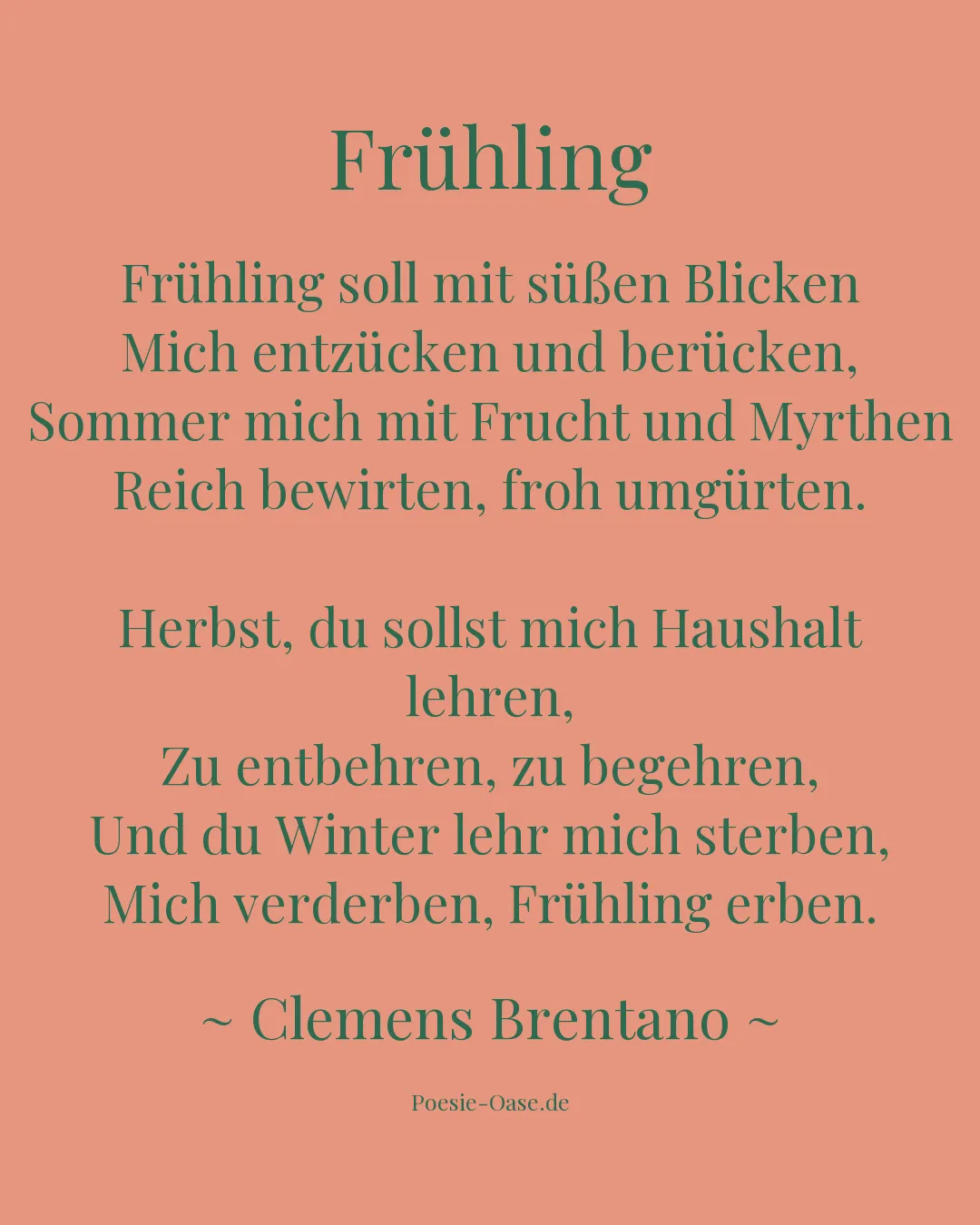 Illustration zu Frühling