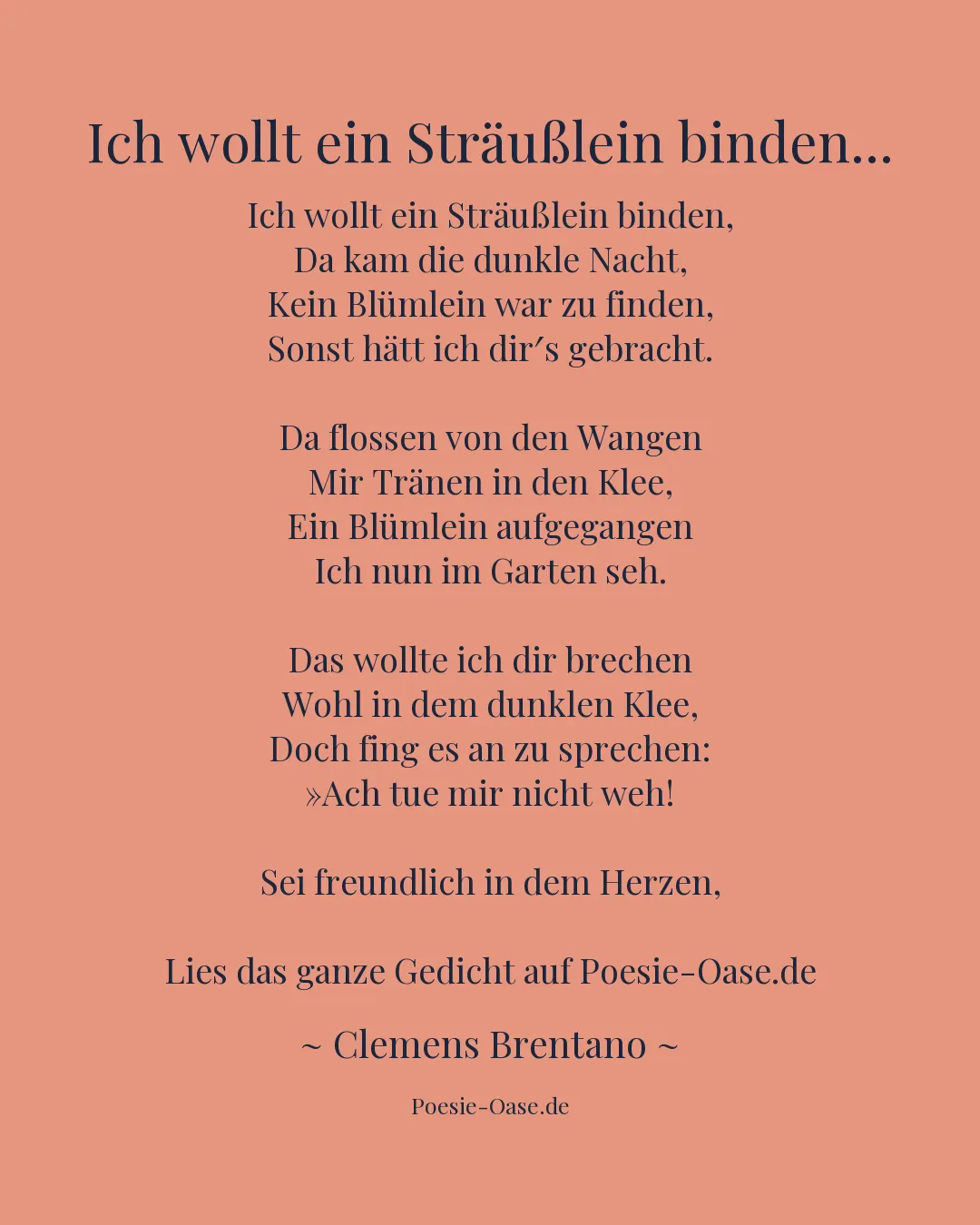 Illustration zu Ich wollt ein Sträußlein binden...