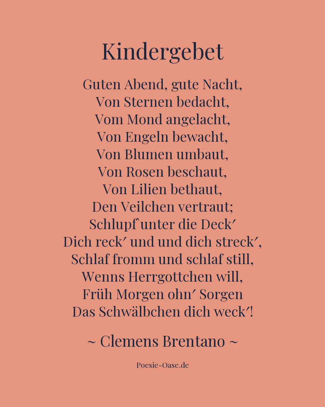 Illustration zu Kindergebet