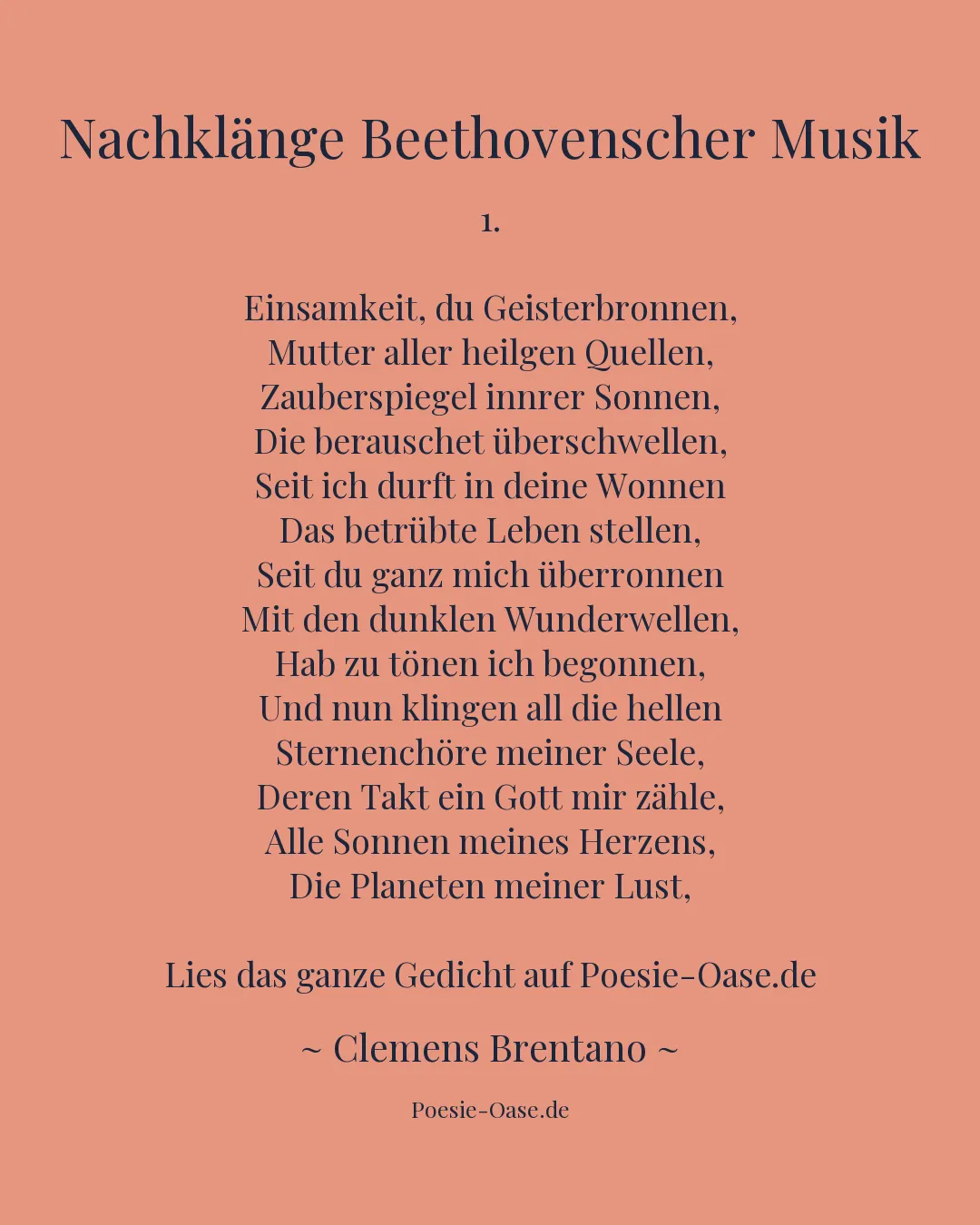 Illustration zu Nachklänge Beethovenscher Musik