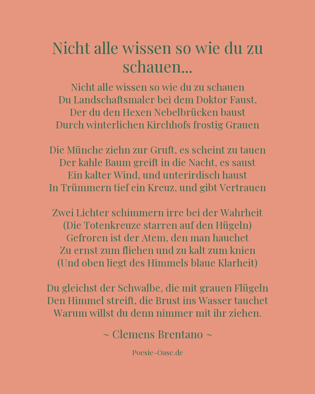 Illustration zu Nicht alle wissen so wie du zu schauen...