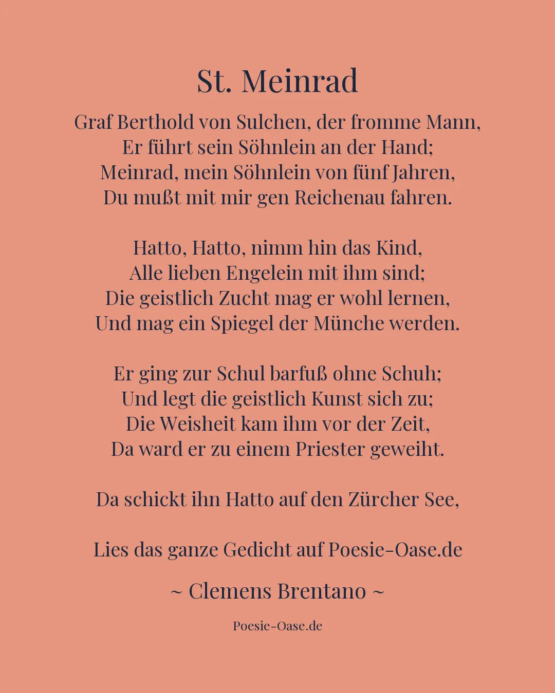 Illustration zu St. Meinrad