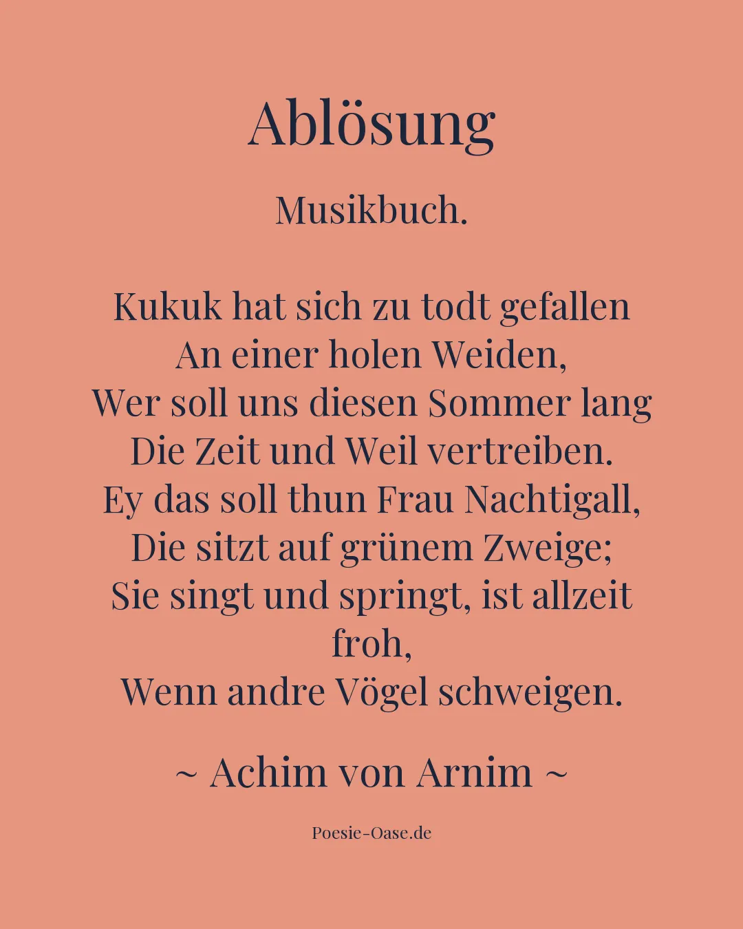 Illustration zu Ablösung