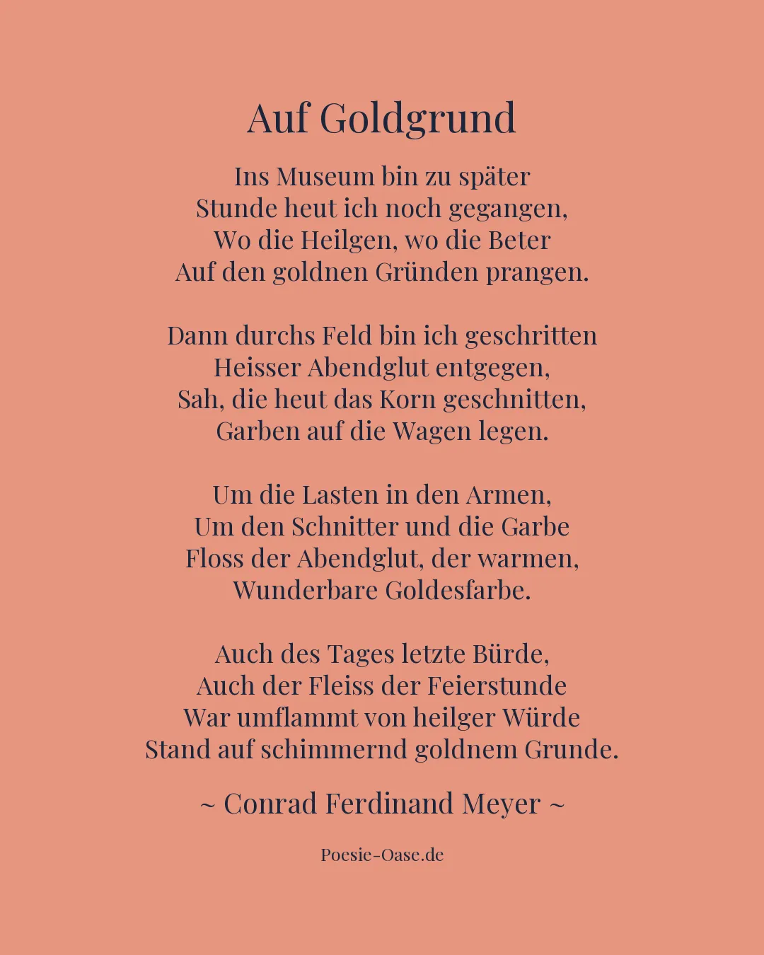 Illustration zu Auf Goldgrund