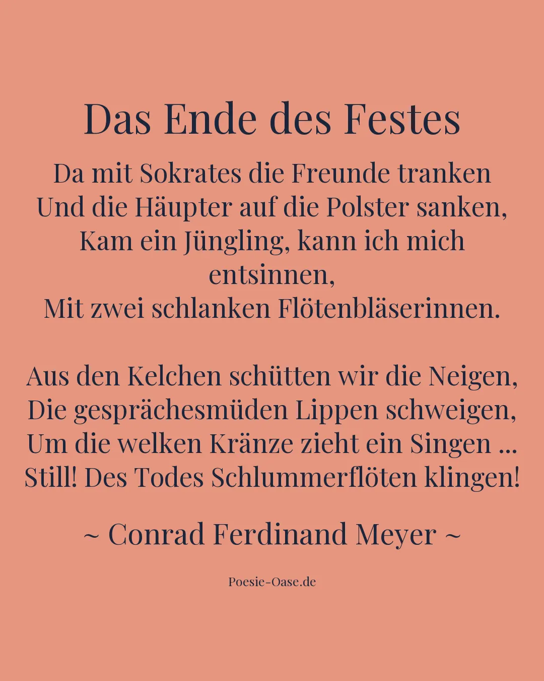 Illustration zu Das Ende des Festes