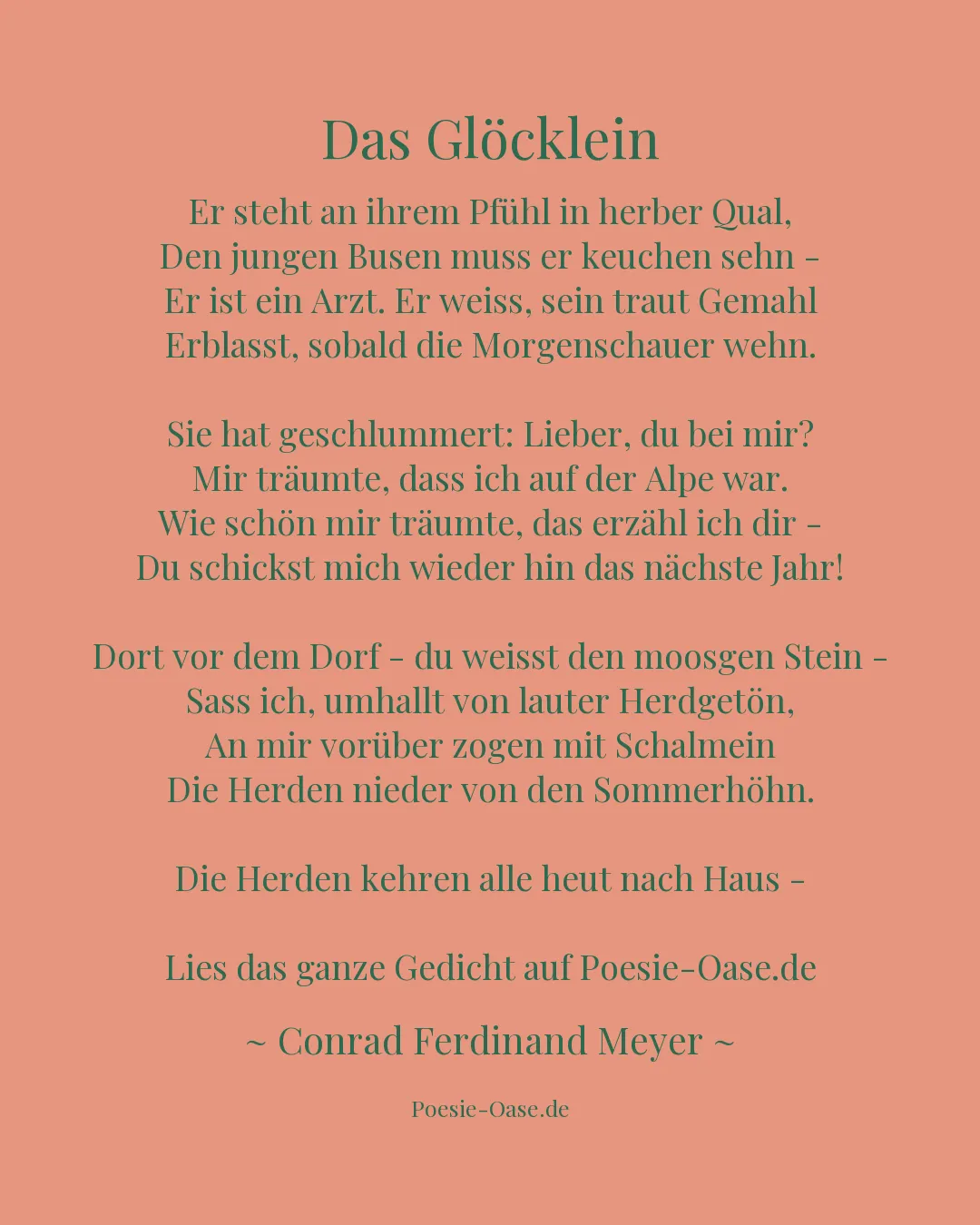 Illustration zu Das Glöcklein