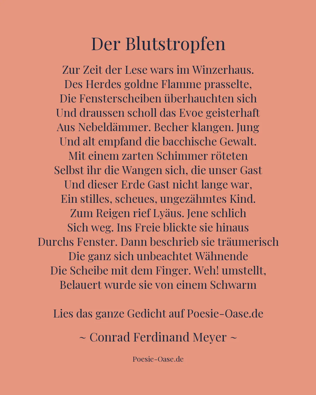 Illustration zu Der Blutstropfen