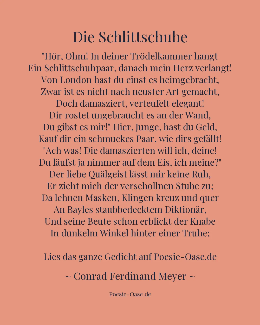 Illustration zu Die Schlittschuhe