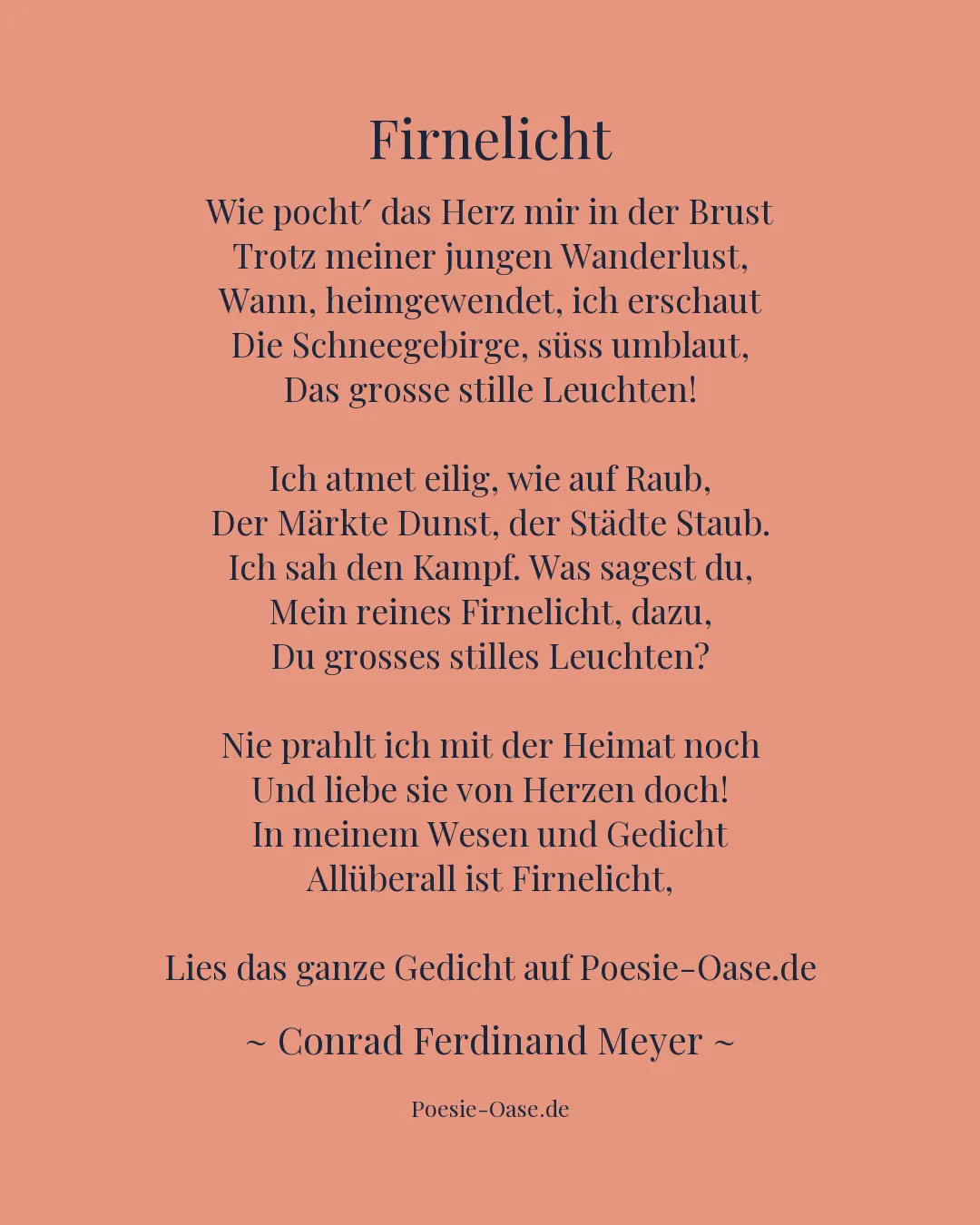 Illustration zu Firnelicht