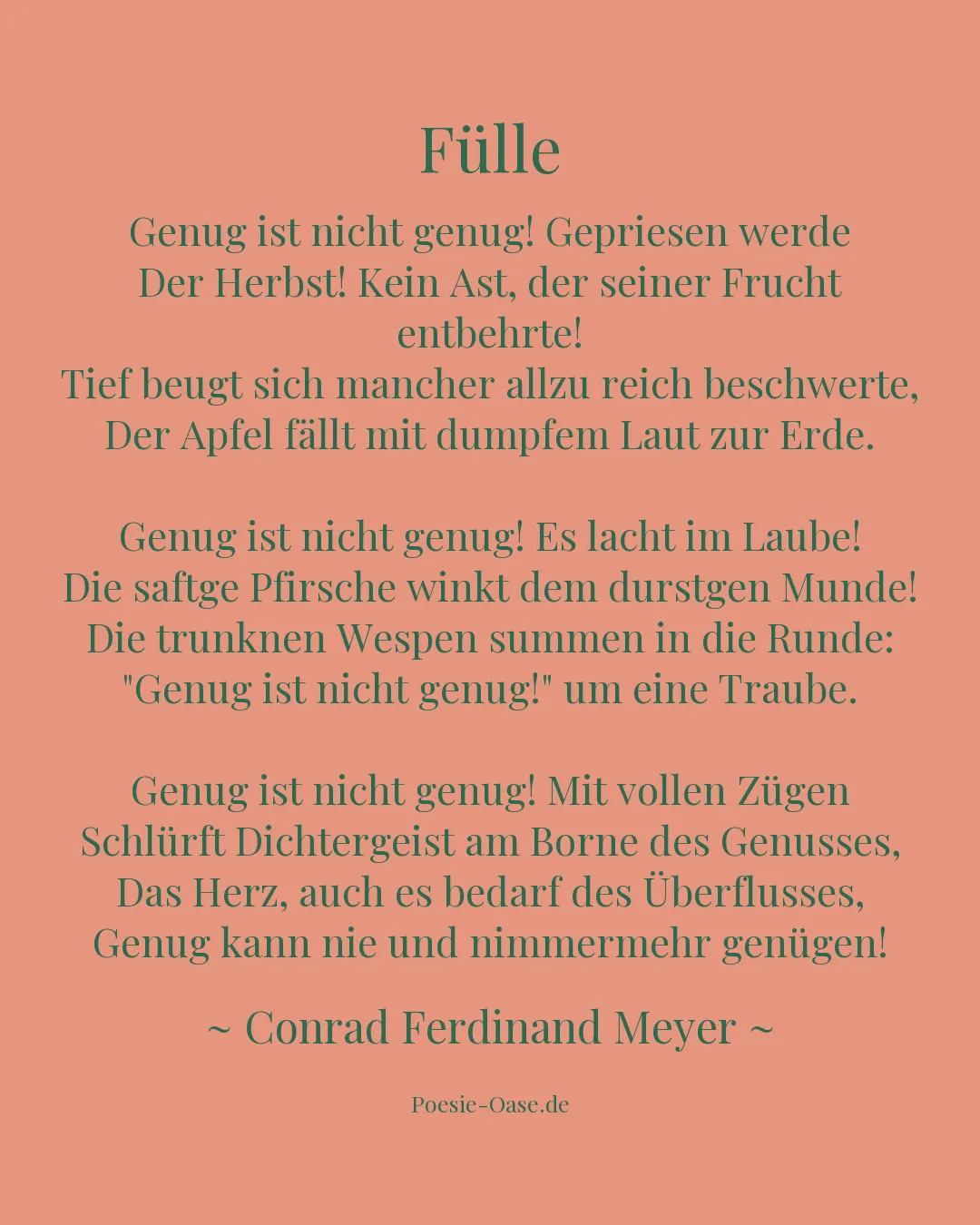 Illustration zu Fülle