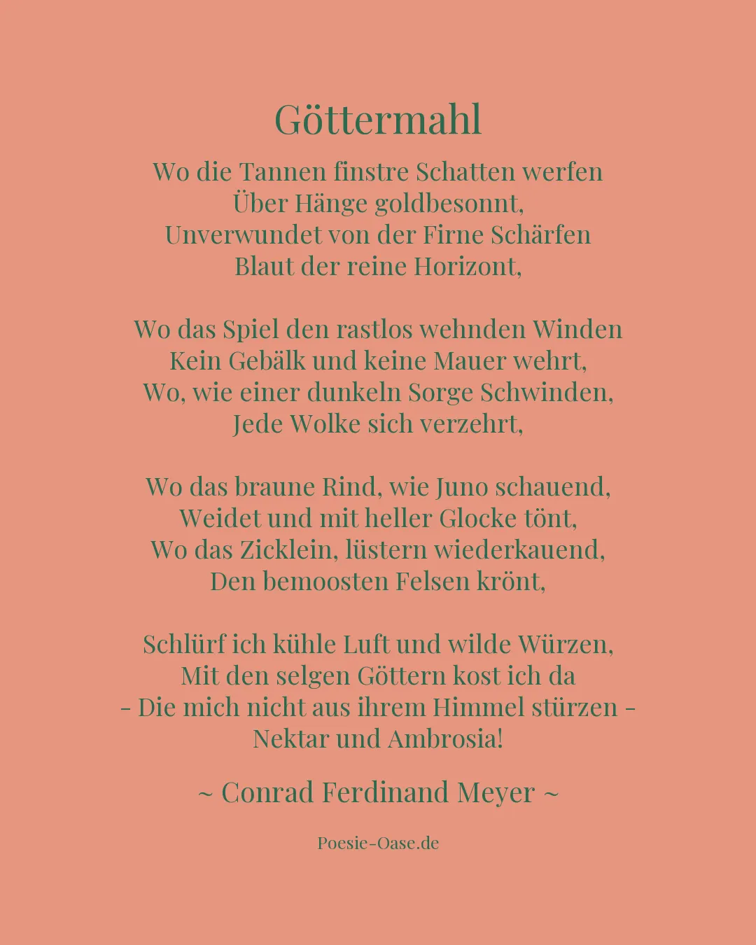 Illustration zu Göttermahl