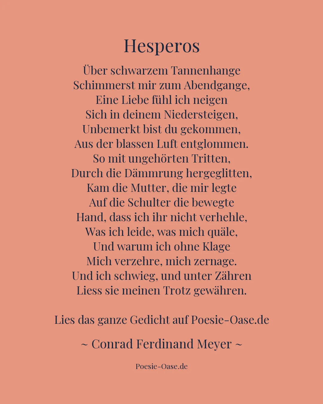 Illustration zu Hesperos