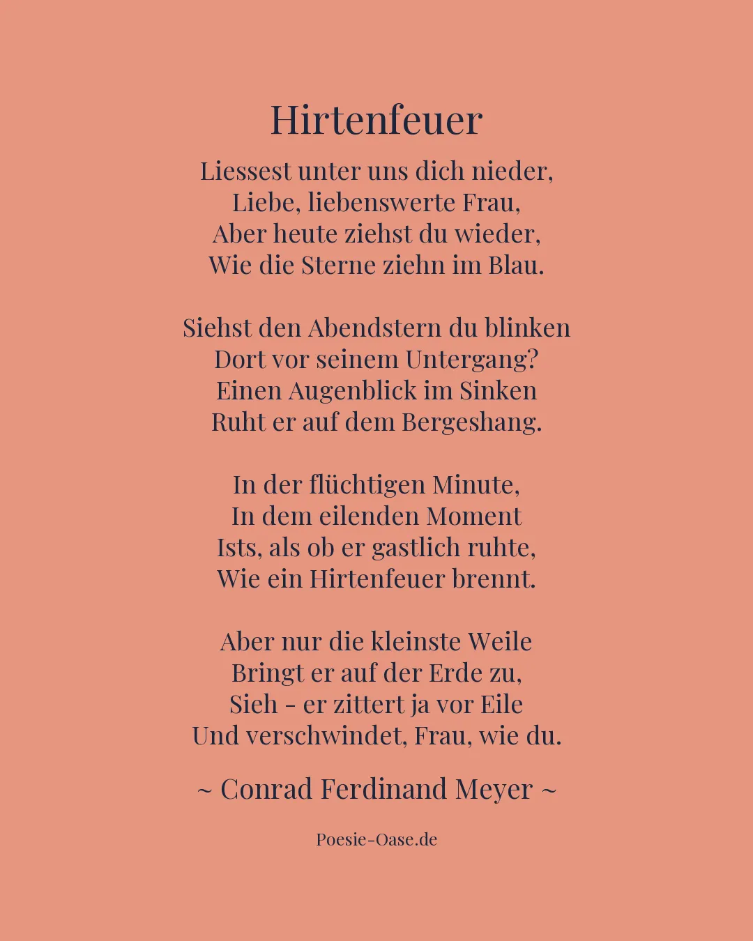 Illustration zu Hirtenfeuer