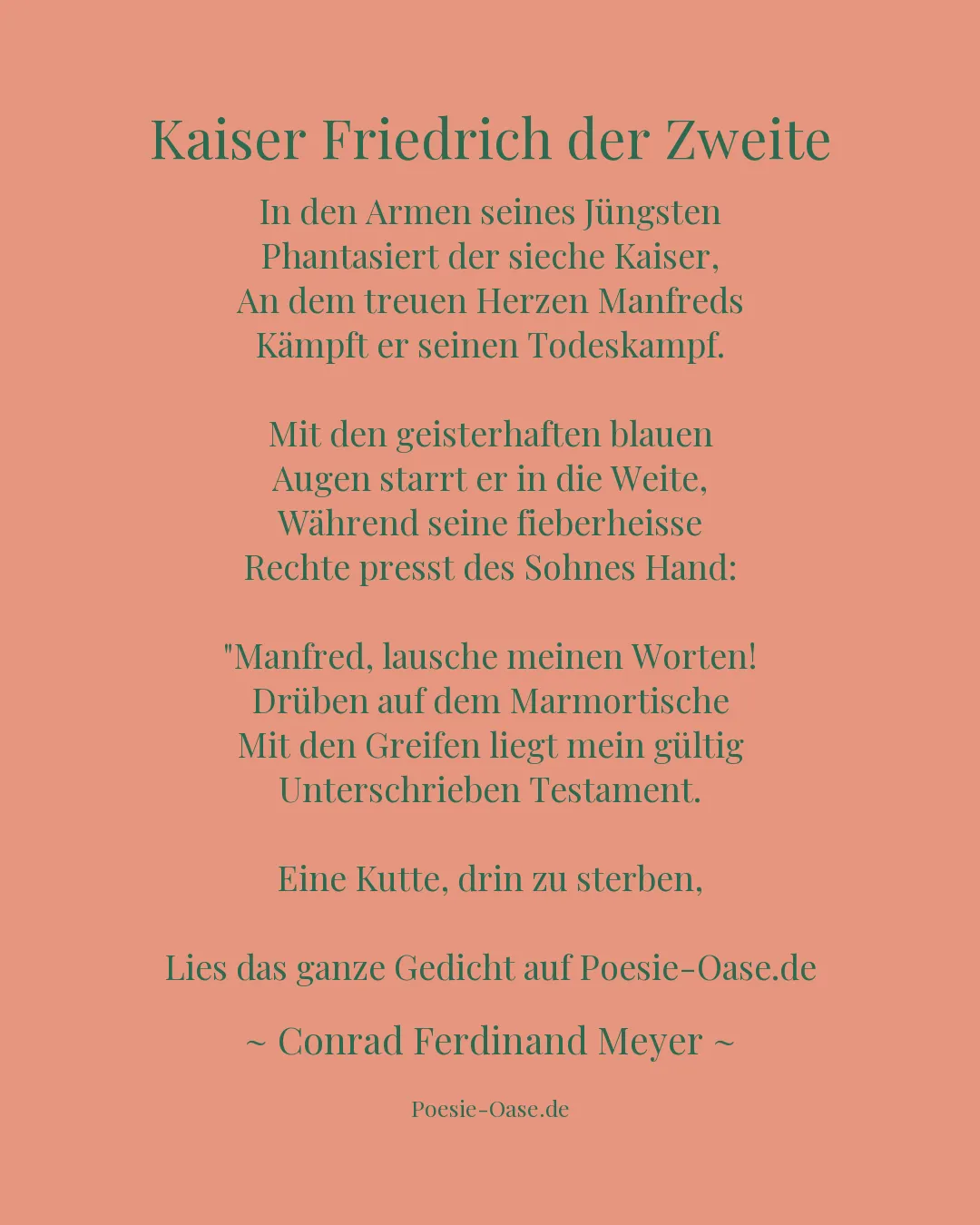 Illustration zu Kaiser Friedrich der Zweite